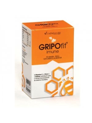 Gripofit Imune - 45 capsulas - Calendula